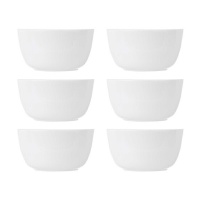 Bol de 14,5 cm redondo de porcelana - 6 unidades