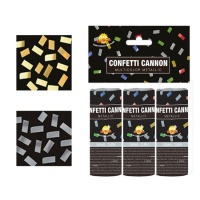 Cañones de confeti de 10,5 cm - 3 unidades
