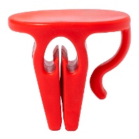 Pinza Portavasos de colores - 1 unidad