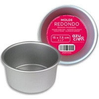 Molde redondo de 15 x 15 x 7,5 cm - Azucren