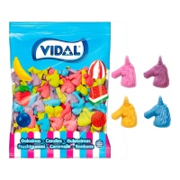 Unicornios de gominolas de colores - Vidal - 1 kg