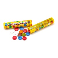 Lacasitos de chocolate con leche de colores en tubo - 20 gr