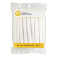 Palitos para cake pops de 10 cm - Wilton - 150 unidades
