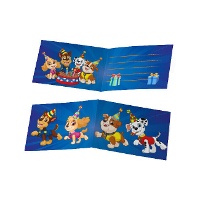 Invitaciones de Patrulla Canina - 6 unidades