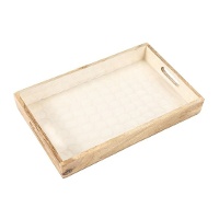Bandeja de 41 x 26 cm de madera