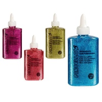Cola adhesiva con purpurina de 150 ml surtida - 1 unidad