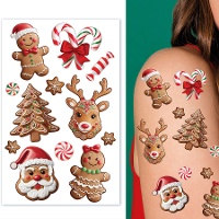 Tatuajes temporales de galletas de jengibre