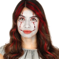 Joyas adhesivas faciales de payaso