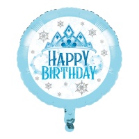 Globo de Snow princess de 45 cm - Creative Converting