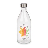 Botella de 1 L Juice Fruits con tapón de acero