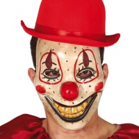 Máscara de payaso asesino siniestro