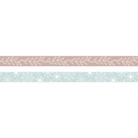 Washi tape de diseños navideños - 2 unidades