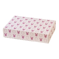 Caja de 23,5 x 16 x 5 cm de conejitos de pascua