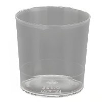 Vasos de 330 ml de plástico transparentes para mojito - 30 unidades
