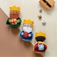 Kit de Amigurumis - Reyes Magos - Anchor
