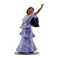 Figura para tarta de Isabela de 10,7 x 7 cm - 1 unidad