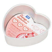 Molde corazón de 15 x 15 x 5,1 cm Vintage Cake - PME