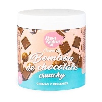 Crema de bombón de chocolate crunchy de 300 gr