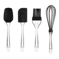 Set de utensilios de cocina de silicona - 4 unidades