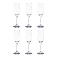 Copa de 190 ml para cava Wavy - 6 unidades