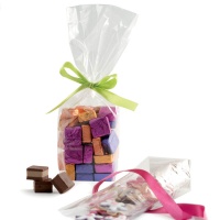 Bolsa para dulces de plástico transparentes con fondo rígido de 14 x 30 cm - Decora - 10 unidades