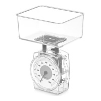 Báscula de cocina hasta 1 kg con recipiente rectangular - Kinvara