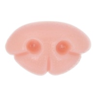 Nariz para Amigurumis de 1,2 cm rosa - 1 unidad