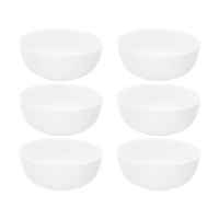 Bol de 15 cm redondo de porcelana - 6 unidades
