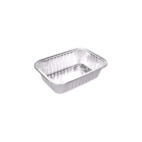 Envase de 15,9 x 10,9 x 3,8 cm desechable rectangular - 5 unidades