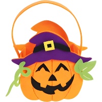 Cesta de calabaza pequeña de 17 x 20 cm