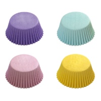 Cápsulas para cupcakes de 5 cm pastel - Decora - 75 unidades