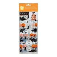 Bolsa para dulces de Halloween de 24,1 x 10,1 cm - Wilton - 20 unidades