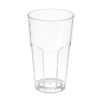 Vaso de 350 ml transparente - 1 unidad