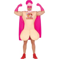 Disfraz de superhéroe Dickman para hombre