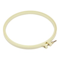 Bastidor circular para bordar de 28,5 cm de plástico - Nadel