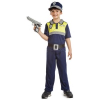 Disfraz de policía local de tráfico infantil