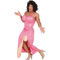Disfraz de Drag Queen con miembro para hombre