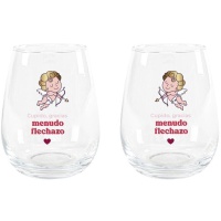 Vaso de 500 ml Cupido - 2 unidades