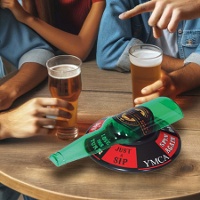 Juego de la botella con ruleta