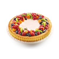 Molde de 24 x 24 x 3 cm para crostata - Silikomart
