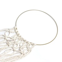 Aro metálico dorado 18 cm - Casasol