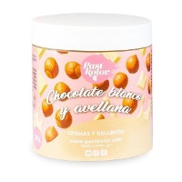 Crema de chocolate blanco y avellana de 300 gr