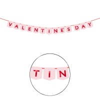Guirnalda de Valentines Day de 1,5 cm
