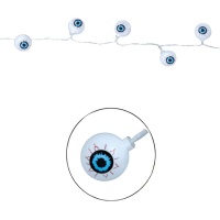 Guirnalda de ojos inyectados en sangre con 10 led de 1,30 m