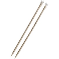 Agujas de punto de 6,5 a 15 mm rosa dorado - DMC - 2 unidades
