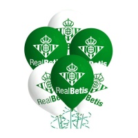 Globos de látex de Real Betis Balompié - 8 unidades