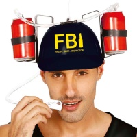 Casco para bebida de policía
