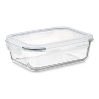 Tupper de 0,64 L de borosilicato rectangular