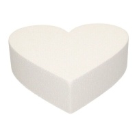 Corazón de corcho de 25 x 7 x 7 cm