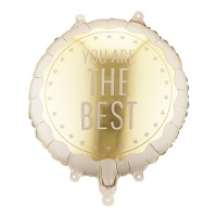 Globo de You are the best de 35 cm